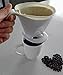 Hemp and Organic Cotton Cloth Coffee Filter by Pinyon Products - Reusable, Natural, Unbleached, Environmentally Friendly Cloth Cone Drip, pour-over Coffee Filter (Size 2; 4-6 Cups)