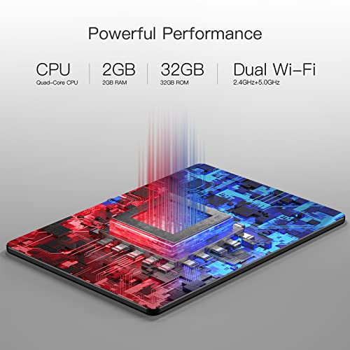 Dragon Touch Notepad K10 Tablets with 32 GB Storage, 10 inch Android