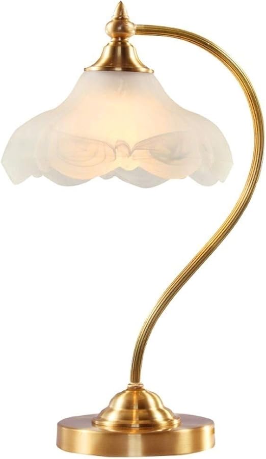 retro copper table lamp