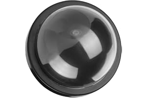 Dioche MR-02Y Dummy Fake Dome Surveillance Security Camera with LED Light | CostEffective Indoor/Outdoor Security Solution | 