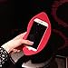 Unique iPhone 7 Case, Cute 3D Creative Soft Feeling Silicone Phone Case Cover for Apple iPhone 7 Sexy Hot Red Big Lips