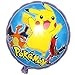 Jinhuamike Pikachu Theme Party Decorations Supplies Bundle Favors Pack-24 Action Figures,12 Bracelets and 6 Party Balloons for Kids & Adult Party Celebration