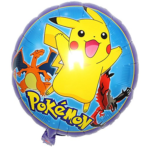 image for Large Pikachu Theme Party Balloons Decorations Supplies for Kids & Adu