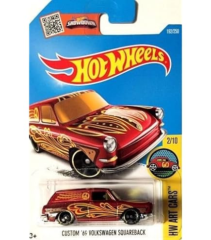 Amazon.com: Hot Wheels 2016 HW Art Cars Custom '69 Volkswagen