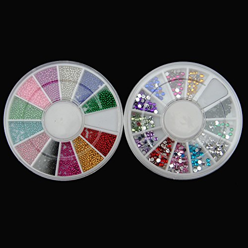 Fashion Zone Acrylic Nail Art Kit with Acrylic Powder, Acrylic Liquid,Glitter Nail Rhinestones Decoration Manicure Nail Art Design Kit