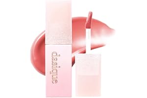 dasique Juicy Dewy Tint (#S Parfait) 0.12 oz | Light Application with moisture | Long-wearing Glossy Lip Stain, Non-sticky | Vegan, Cruelty-free | K-beauty