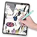 Silicone Case for Apple Pencil 2nd Generation Holder Sleeve Skin Pocket Cover Accessories Kit for iPad Pro 11 12.9 inch 2018, Soft Grip Pouch Cap Holder and 2 Protective Nib Covers (Green)