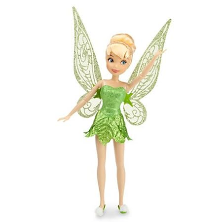 Disney - Tinkerbell Puppe mit flatternden Flügeln - ca. 27cm -