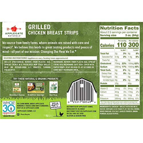 1 Applegate+Natural+Grilled+Chicken+Breast