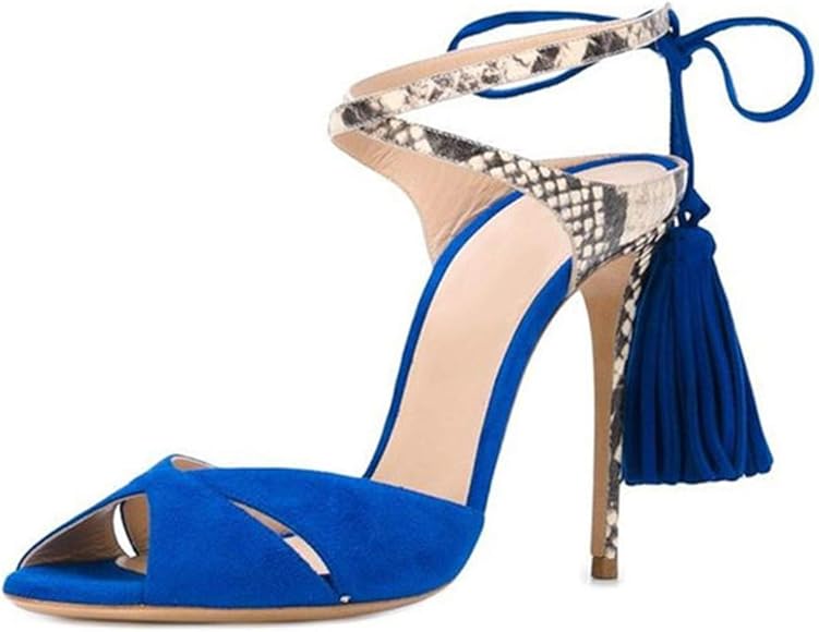 blue sandals women's shoes