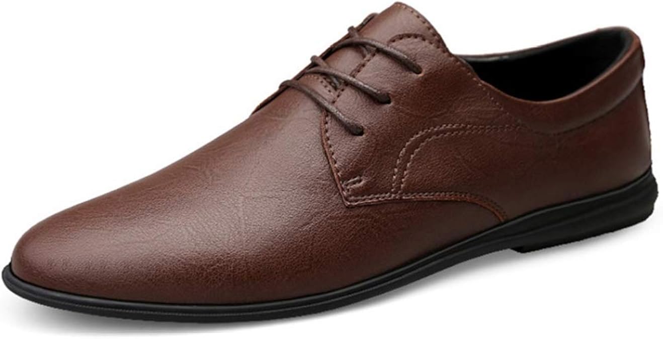 Amazon Foqw ビジネスシューズ メンズ 通気性 履きやすい ドライビングシューズ 幅広 紳士靴 撥水 防菌 通気 大きいサイズ おしゃれ 靴 スーツ レースアップシューズ 高級靴 軽量 ウォーキング フォーマル 24cm 27cm ビジネスシューズ