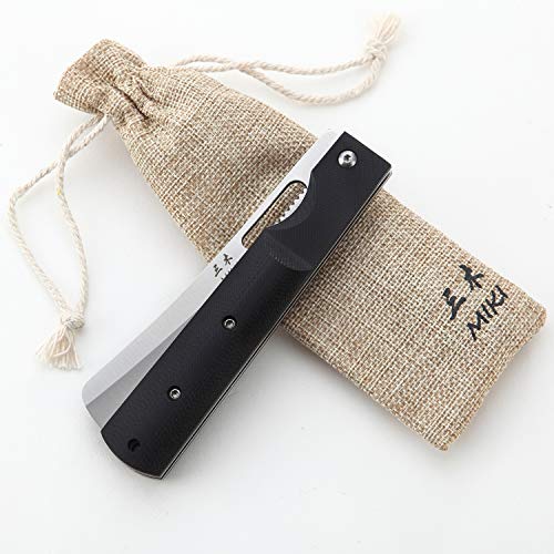 Miki 440A Stainless Steel Blade Japanese Kitchen Chef Folding Pocket