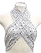Di Capanni Science Scarf for women chemistry biology scientist for her geeky Black and White infinity scarf