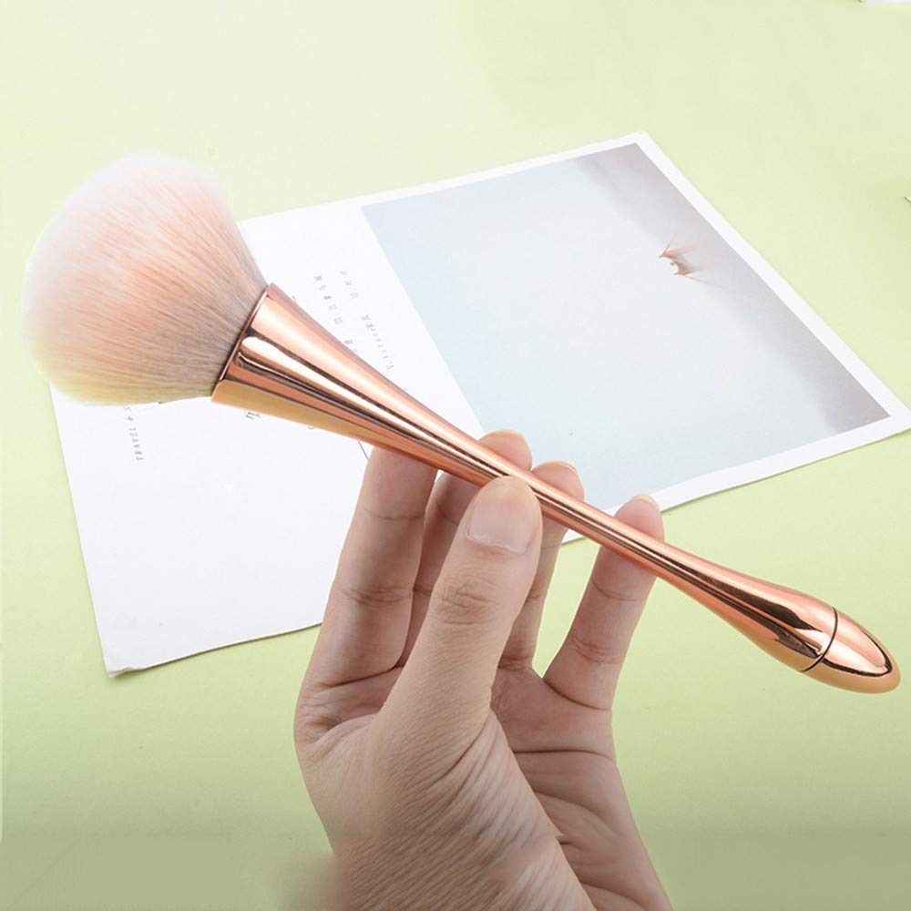 TAOtTAO Cosmetic Makeup Brush Brushes Foundation Powder Eyeshadow Brush (Rose Gold)