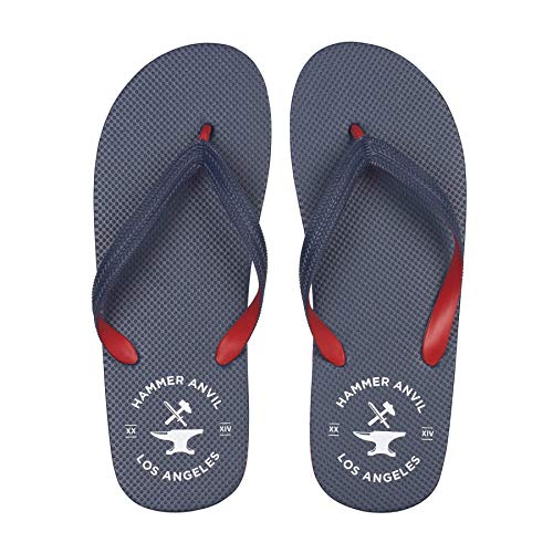 HAMMER ANVIL Men’s Flip-Flops Summer Sandals Navy US 11 - Thumbnail 5