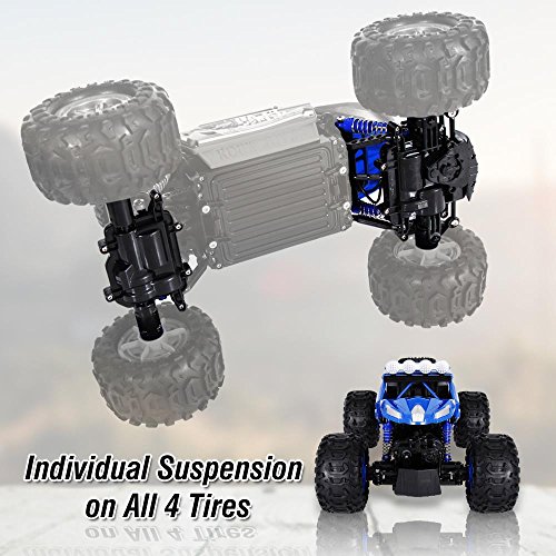 Jovial Wireless Remote Control Rock Crawler RC Monster Truck RTR Off