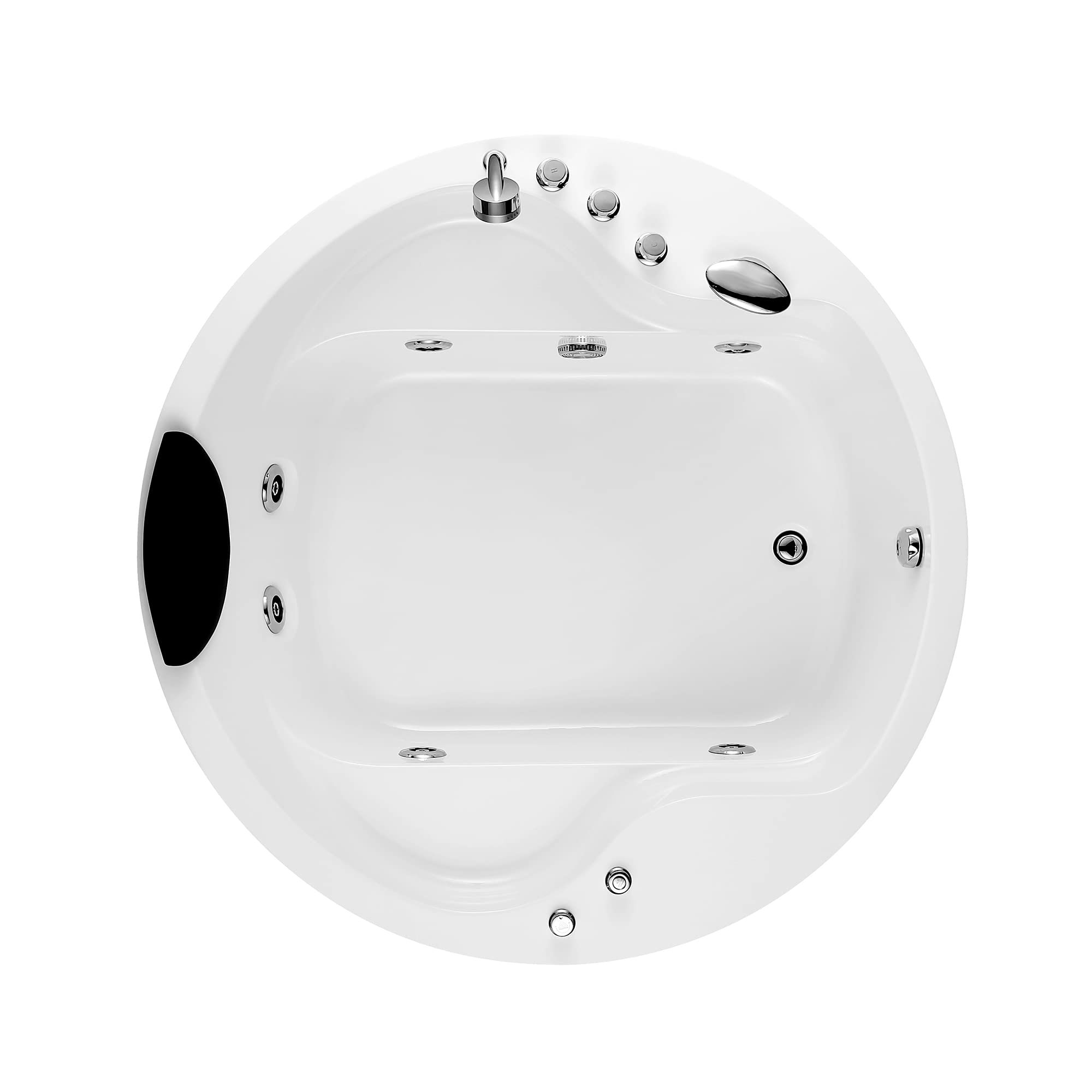 Photo 1 of Empava Whirlpool Bathtub Massage Soaking SPA Chromatherapy Jets Tub Model 2021 59JT005
