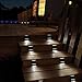 Mpow 4-Pack Solar Fence Light, Solar Powered Waterproof Fence Light with Auto-charging for Stairs, Path Landscape Garden Floor Wall Patio