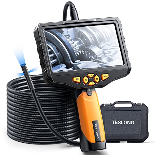 Triple Lens Borescope Inspection Camera, Teslong Professional Endoscope