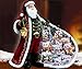 EOBROMD 5D DIY Diamond Painting by Number Kits, Embroidery Painting Wall Sticker for Wall Decor - Full Drill Santa Claus (12 x 16inch)