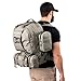 3V Gear Paratus 3-Day Tactical Backpack, 40L - MOLLE Military Backpack, Rucksack with Rapid Deployment Pack, Pouches, Laptop Sleeve - Rugged 600D Polyester - Olive Drab