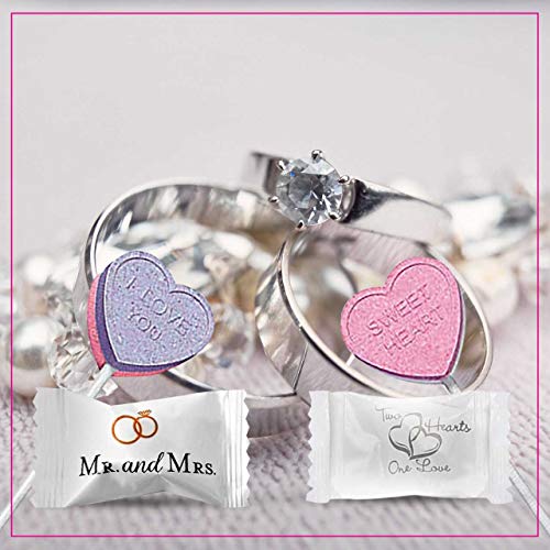 image for Bottles N Bags Wedding Candy 218 Pc Bulk Set | 216 Wrapped Buttermints