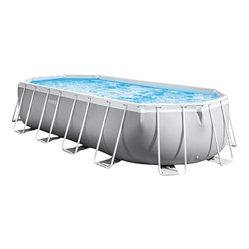 Intex Kit Piscine Prism Frame Ovale 610 X 305 X 122 M Amazonfr