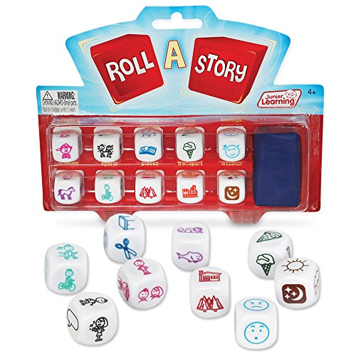 Junior Learning Roll a Story Develop Story Telling and Oral Language Dice