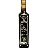 Hyllarima Organic Extra Virgin Olive Oil, 750ml (24.5 fl oz), Early Harvest, First Cold Pressed, Family Estate, High Polyphenol, Product of Turkiye