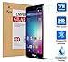 KuGi BLU Advance 5.0 HD -(2 pack) 9H Hardness HD clear Tempered Glass Screen Protector for BLU Advance 5.0 HD smartphone(2 pcs)