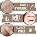 Waterproof Microblading Eyebrow Pen Eyebrow Pen-Liquid Eyebrow Tint Pen with Fork Tip Eyebrow Pen Creates Natural 3D Eyebrows(4#Black)