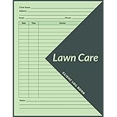 Lawn Care Client Log Book: Lawn Mowing and Landscape Appointment Planner Organizer to Record Customer Information | Perfect for Lawn Care Business