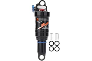Bike Shock Absorbers, Mountain Bike Soft Rear Frame Shock Struts Tail Air Pressure Springback Shock Absorbers Bike Accessory(