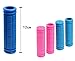 Star-Art 1 Pair Bike Handlebars Grips, Rubber Handlebars End Grips for MTB BMX Road Mountain Bike (Pink)