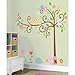 RoomMates RMK1439SLM Happi Scroll Tree Peel and Stick Wall Decals