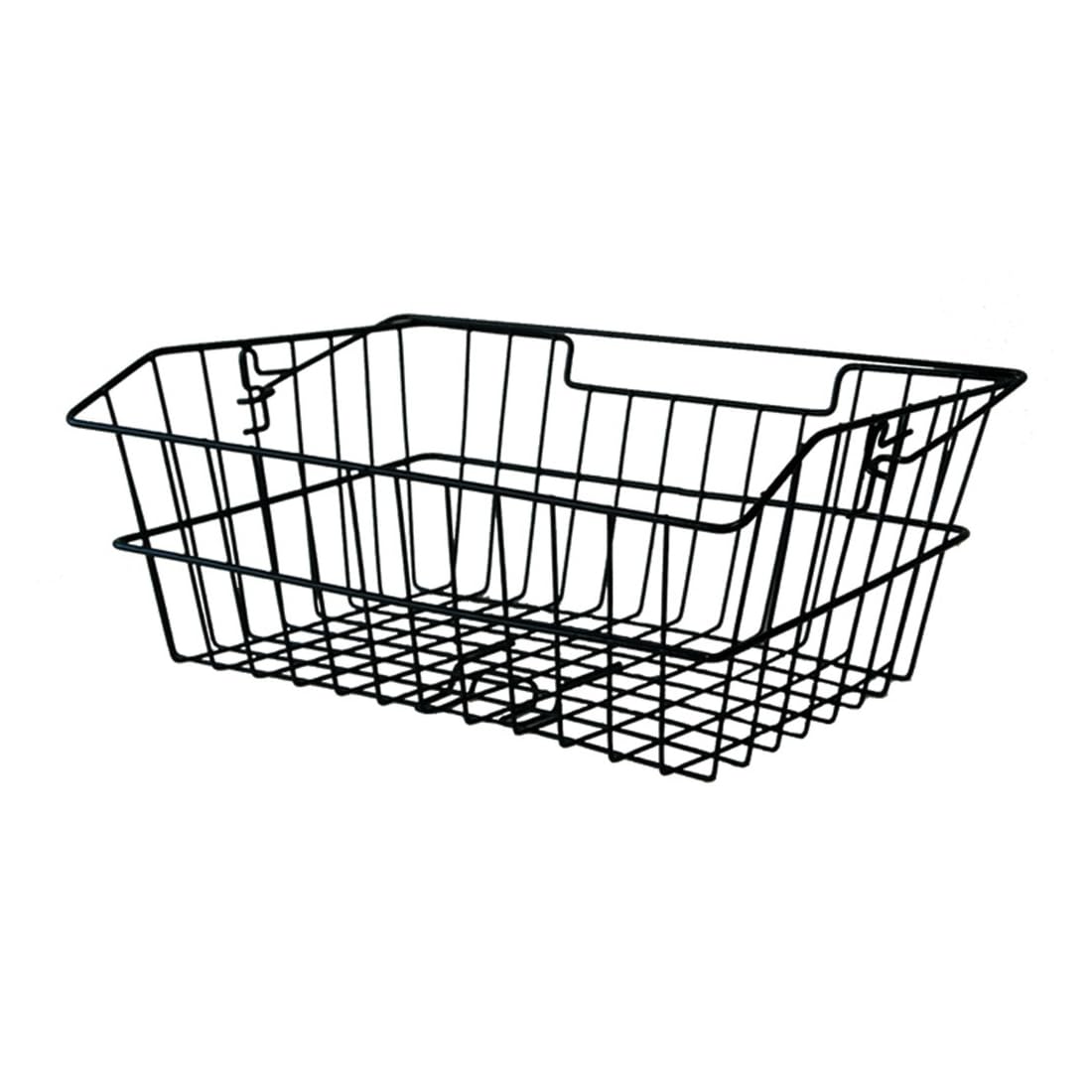 XLC 2128032600 Rear Bicycle Basket, Black, 40 x 33 x 25 cm