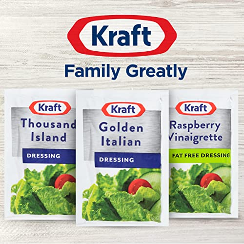 Kraft Golden Italian Salad Dressing Single Serve Packet (1.5 oz Packets