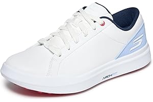 Skechers Womens Drive 6 Arch Fit Leather Relaxed Fit Waterproof Golf Shoe Sneaker