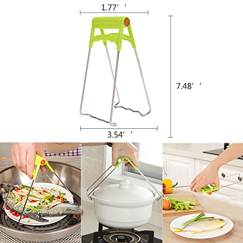 image for EXPOWER 6 PACKS Instant Pot Accessories Steamer Basket Steamer Sets St