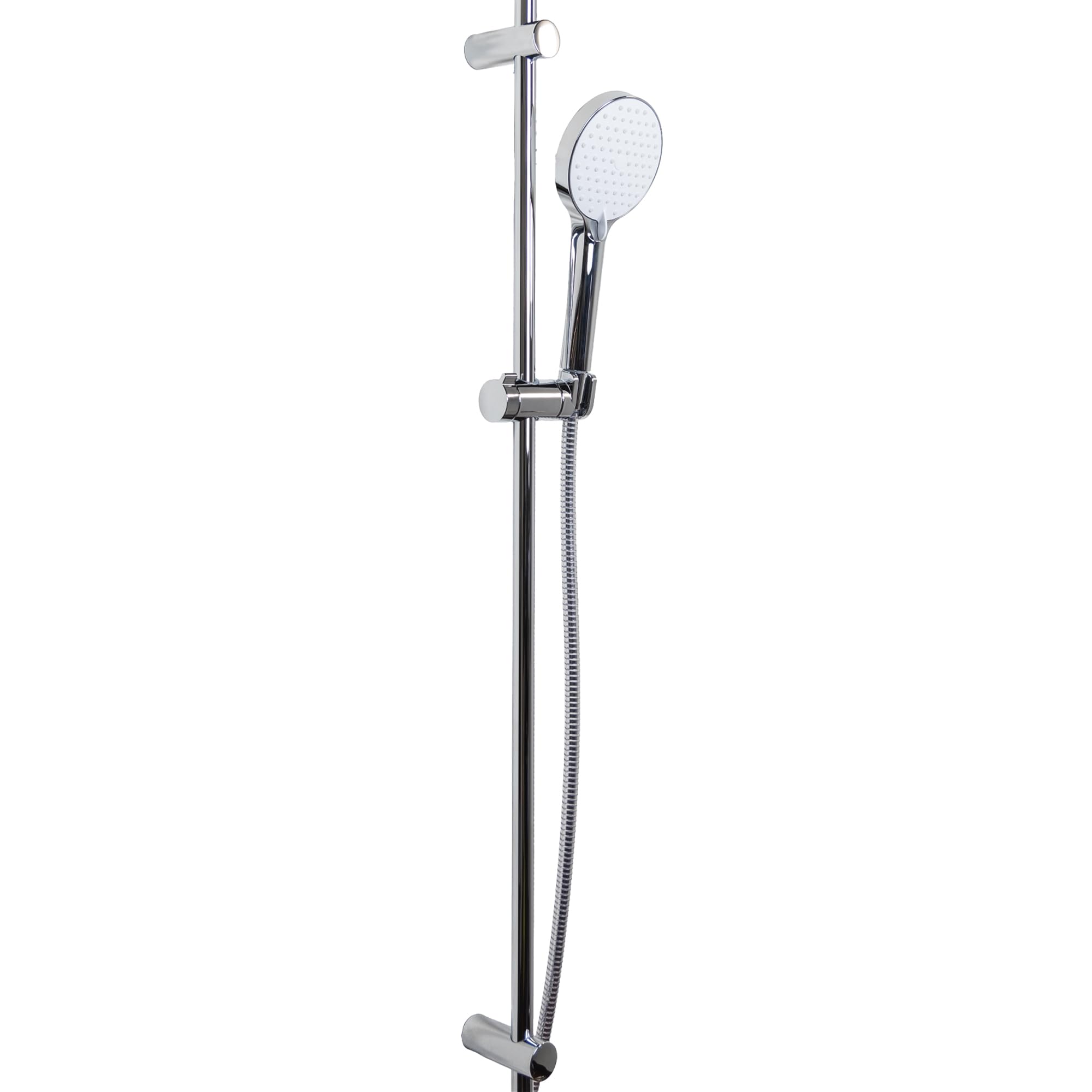 SwissWave Kit asta da 1000 doccia 3 Renovation Long 3 Sliding Bar Set, Chrome