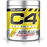 Cellucor C4 Original Pre Workout Powder Energy Drink w/Creatine, Nitric Oxide & Beta Alanine, Cherry Limeade, 60 Servings