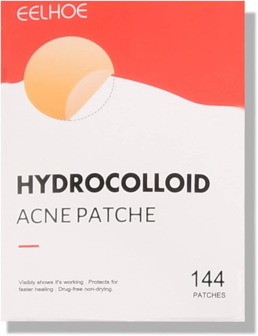 Azonelife 144 Hydrocolloid Acne Patches Face Spots Pimple Treatment Stickers