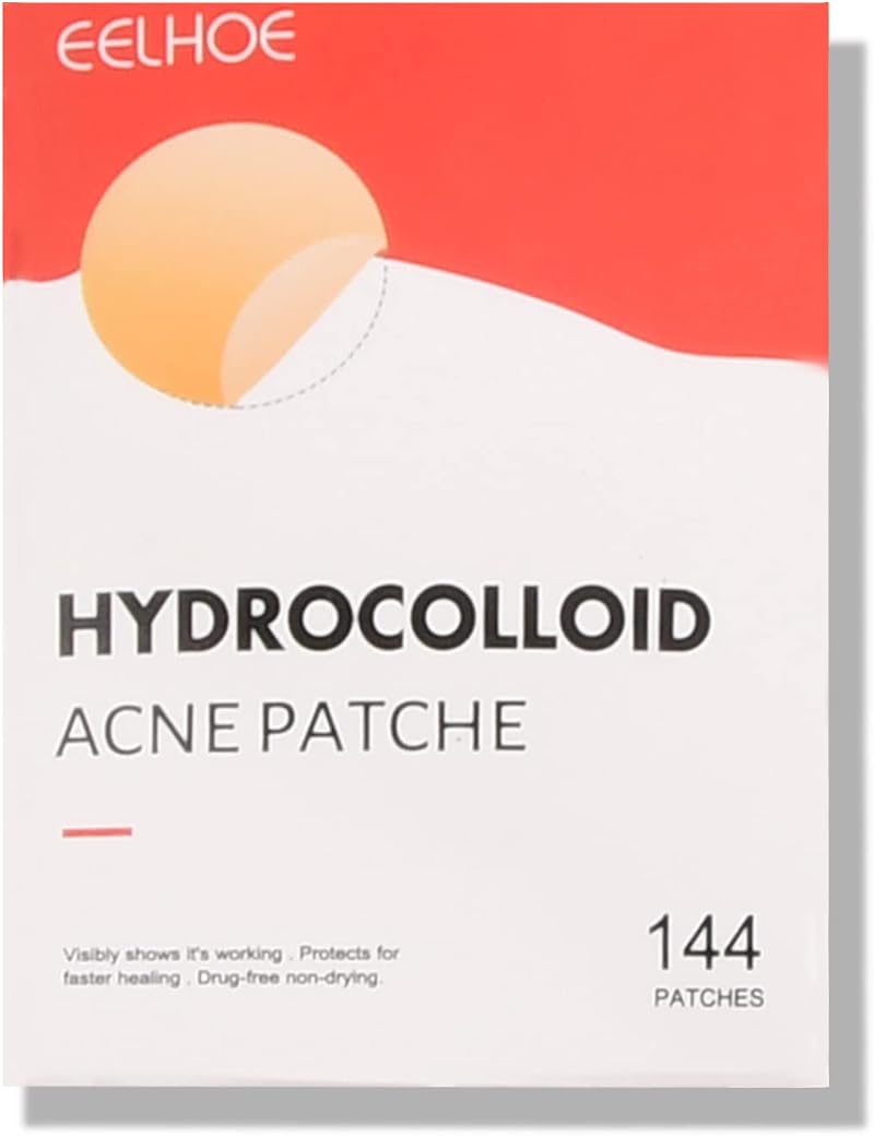 Azonelife 144 Hydrocolloid Acne Patches Face Spots Pimple Treatment Stickers
