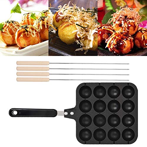 Household Takoyaki Pan, NonStick Takoyaki Grill Pan Plate, Aluminum