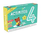 Les activités de mes 4 ans : 1 livre et du matériel pour s'amuser ! by 