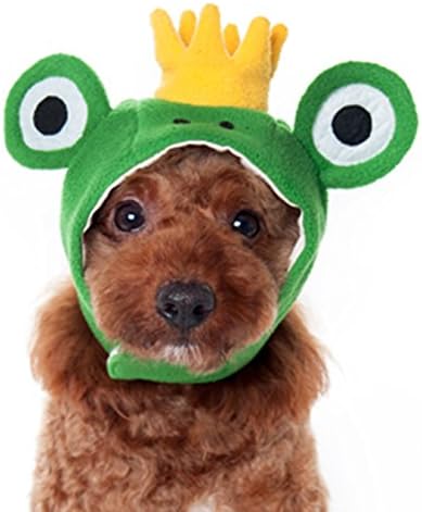 Dogo Prince Frog Hat For Cat Dog Puppy Pet (M)