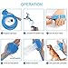 Pet Bathing/Grooming Tool - Scrubbing Shower Head Attachment For Dogs, Horses, Other Animals - Indoor Faucet, Shower, and Garden Hose Compatible