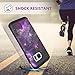 DOMAVER Galaxy S7 Case, Samsung Galaxy S7 Case, SM-G930 Case Dual Layer Heavy Duty Shockproof Soft Silicone Bumper Hard PC Cover with Nebula Stars Protective Phone Case for Samsung S7 G930w, Purple