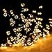 INST Solar Powered Long Lasting LED String Light, Ambiance Lighting, 54.5ft 17m 100 LED Solar Fairy String Lights for Outdoor, Gardens, Homes, Christmas Party (Warm White)