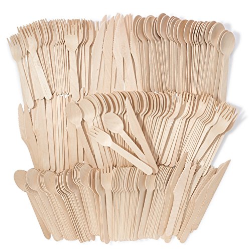 Top wooden disposable cutlery set | 250 pc | including …